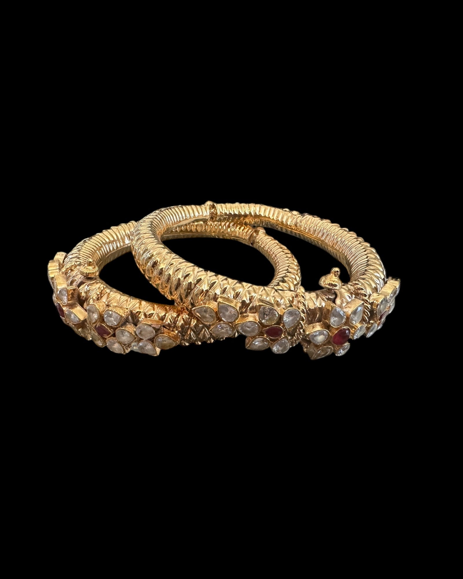 Phannas ka kada - bangles 1 pair in high quality zircon ( READY TO SHIP )
