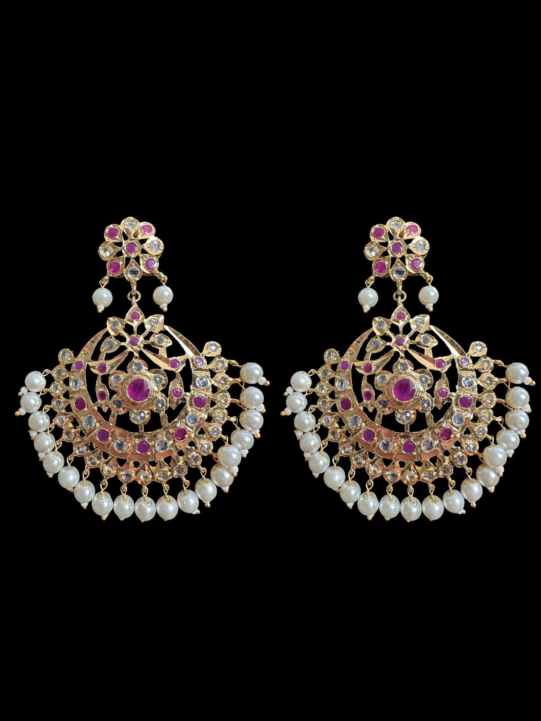 PS339 Nihar pendant set ( rubies ) (READY TO SHIP)