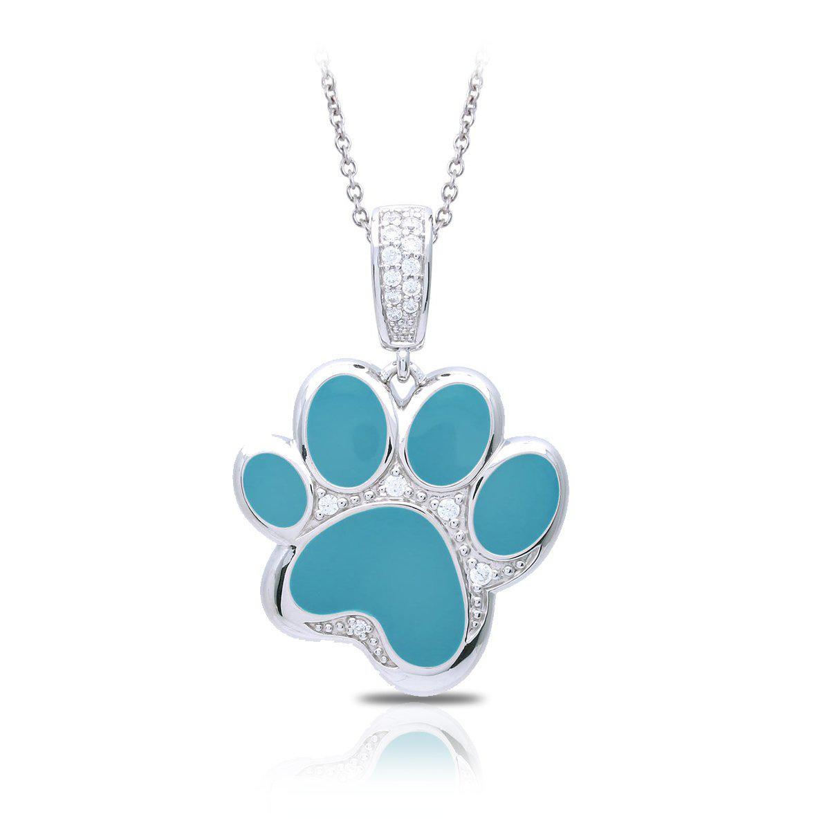 Paw Prints Pendant