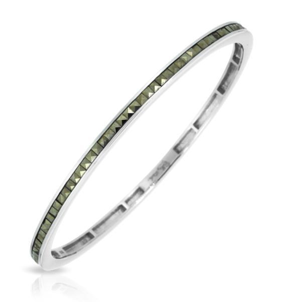 Accent Marcasite Bangle