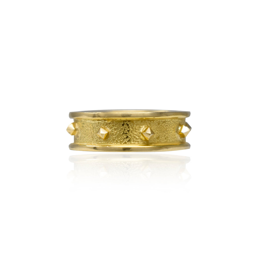 Pitfall Ring 14k Yellow Gold
