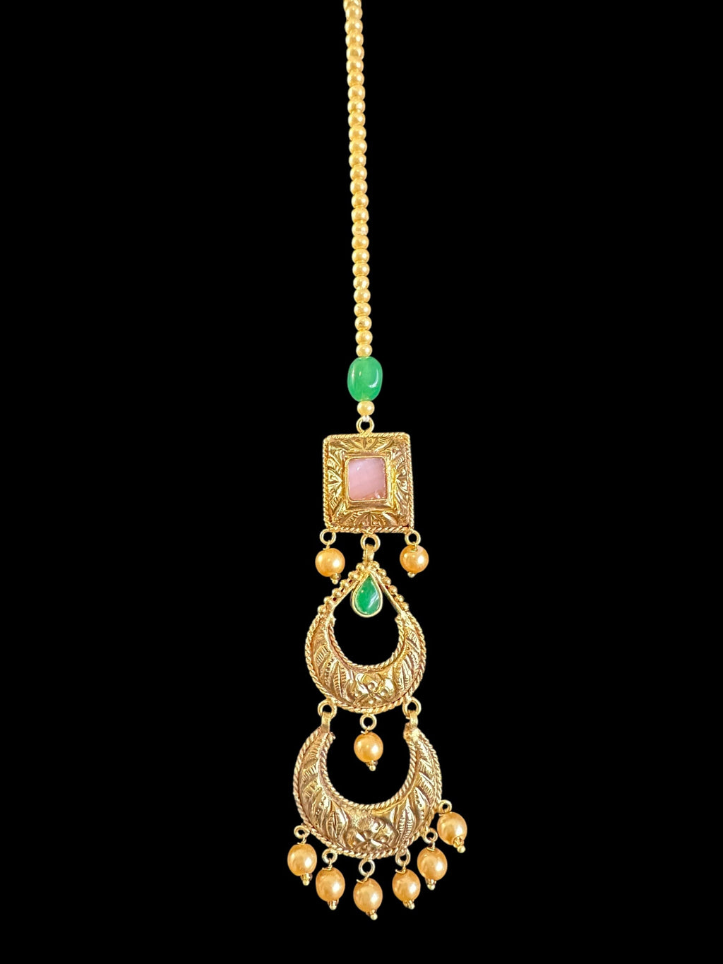 BR484 Amala bridal set in antique finish ( READY TO SHIP )