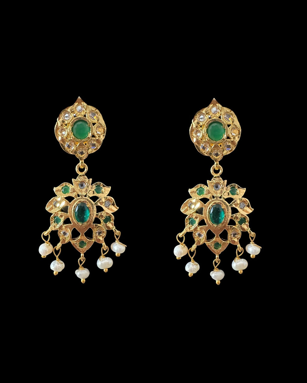 PS560 Akriti long pendant  with earrings ( READY TO SHIP )