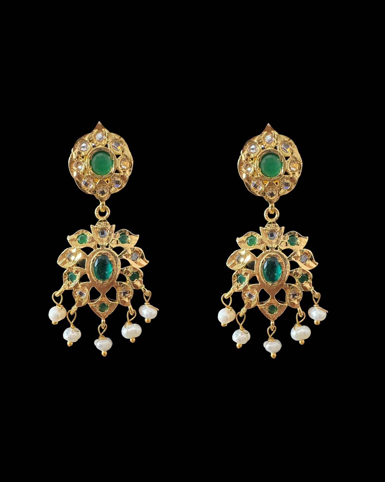 PS560 Akriti long pendant  with earrings ( READY TO SHIP )