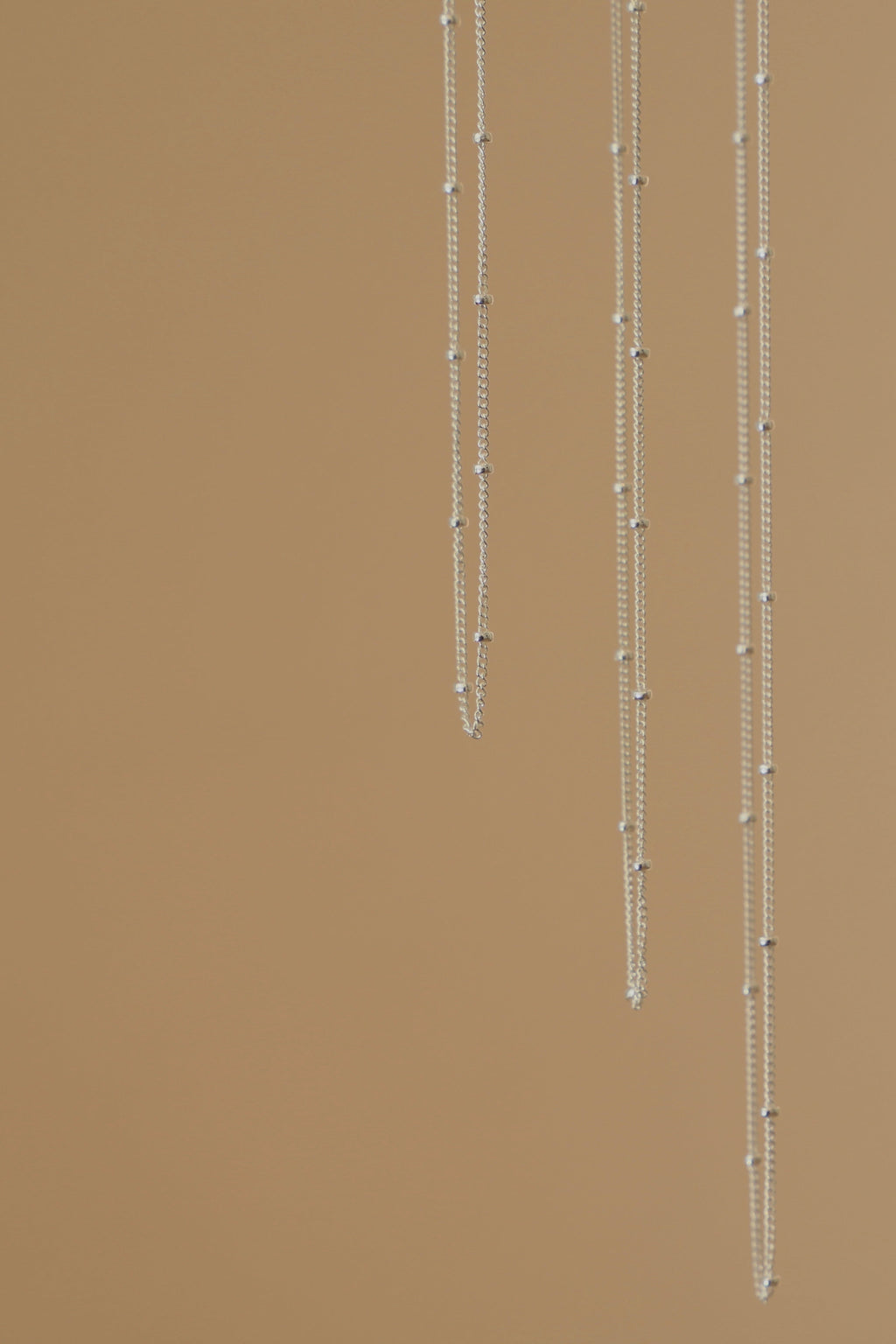 STERLING SILVER SATELLITE CABLE CHAIN