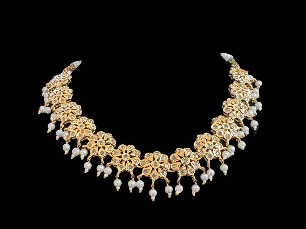 DNS85 Malavika set in pearls (SHIPS IN 4 WEEKS )