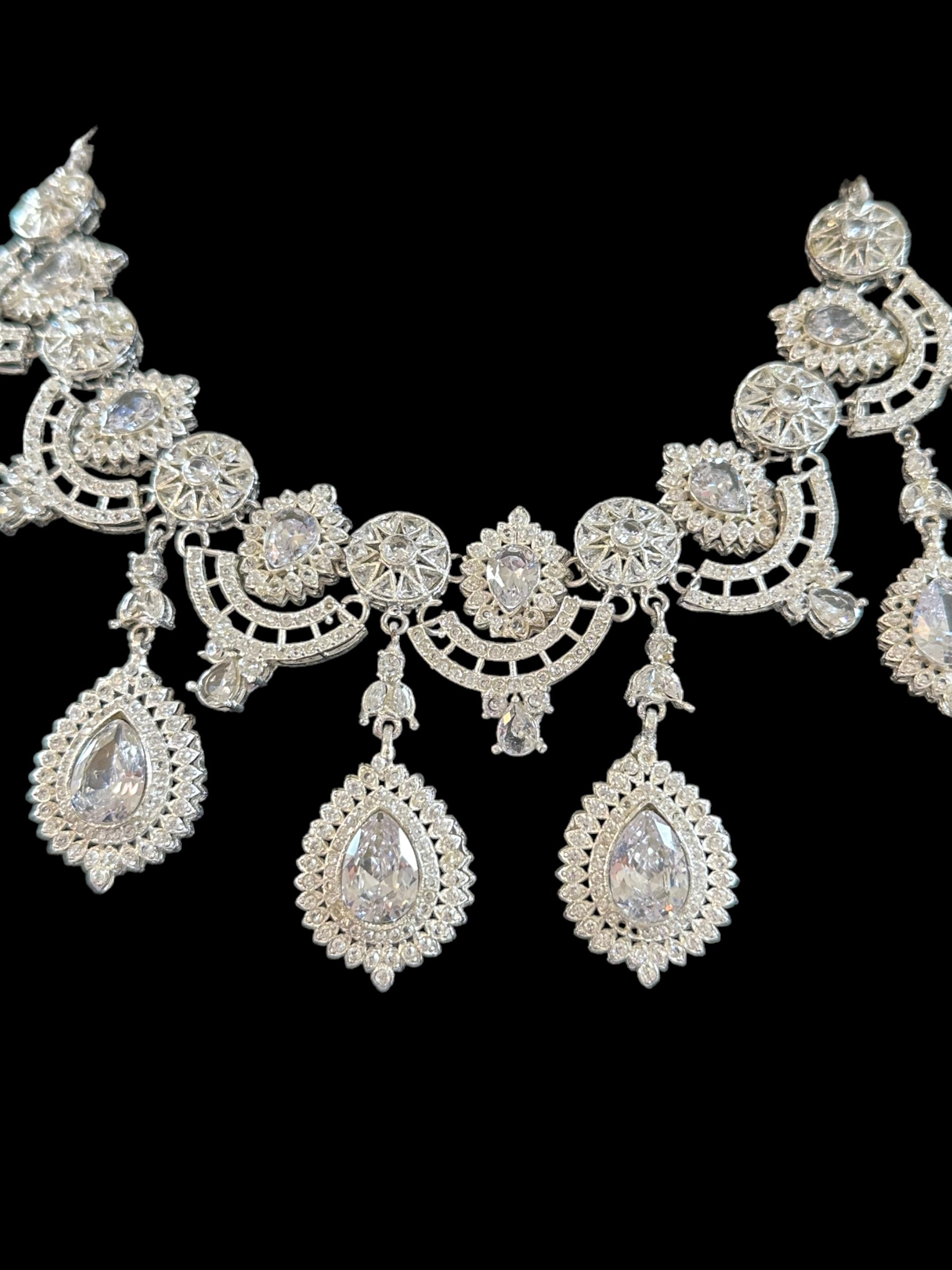 BR306 Sabina Cz bridal set (SHIPS IN 4 WEEKS )