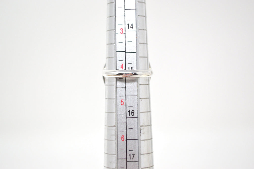 Antique 1941 Mercury Dime Sterling Silver Cutout Ring - Size 4.5 - Coin Jewelry