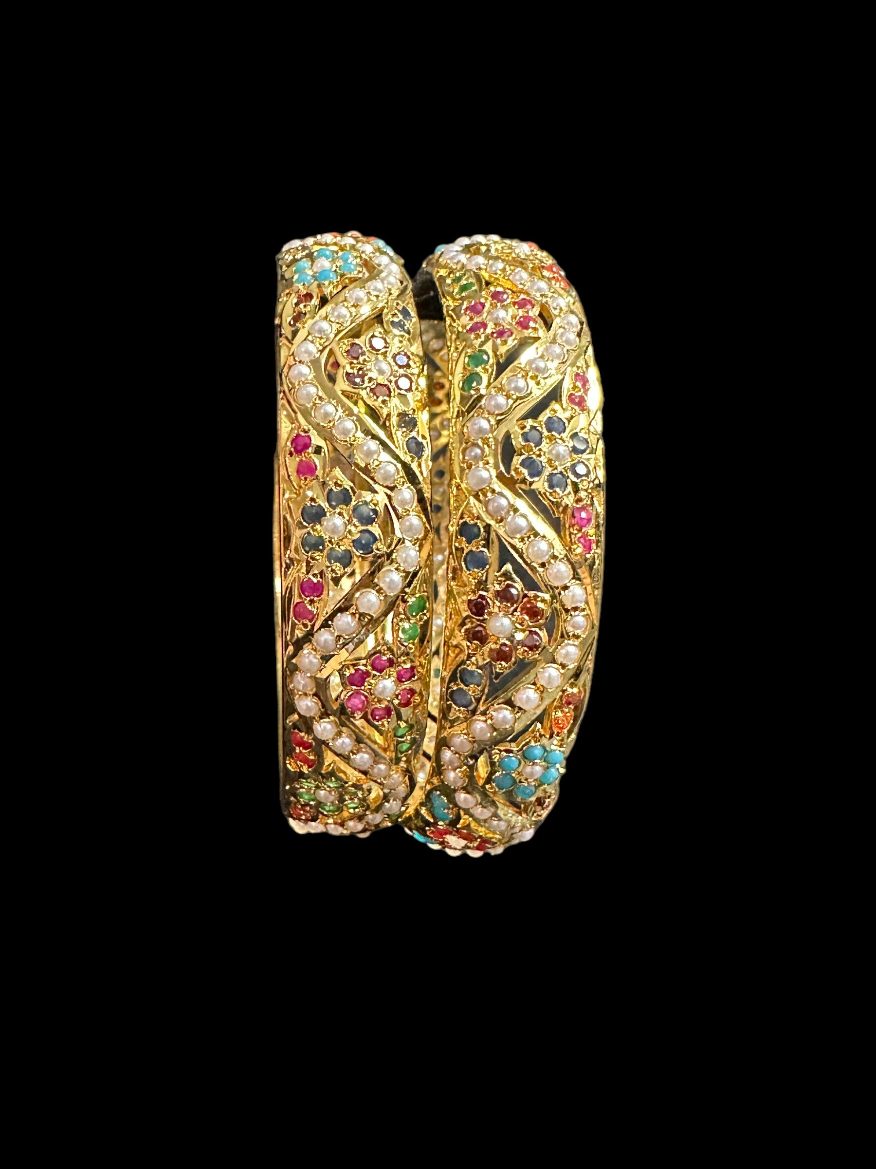 B303 Navratan bangle ( READY TO SHIP )