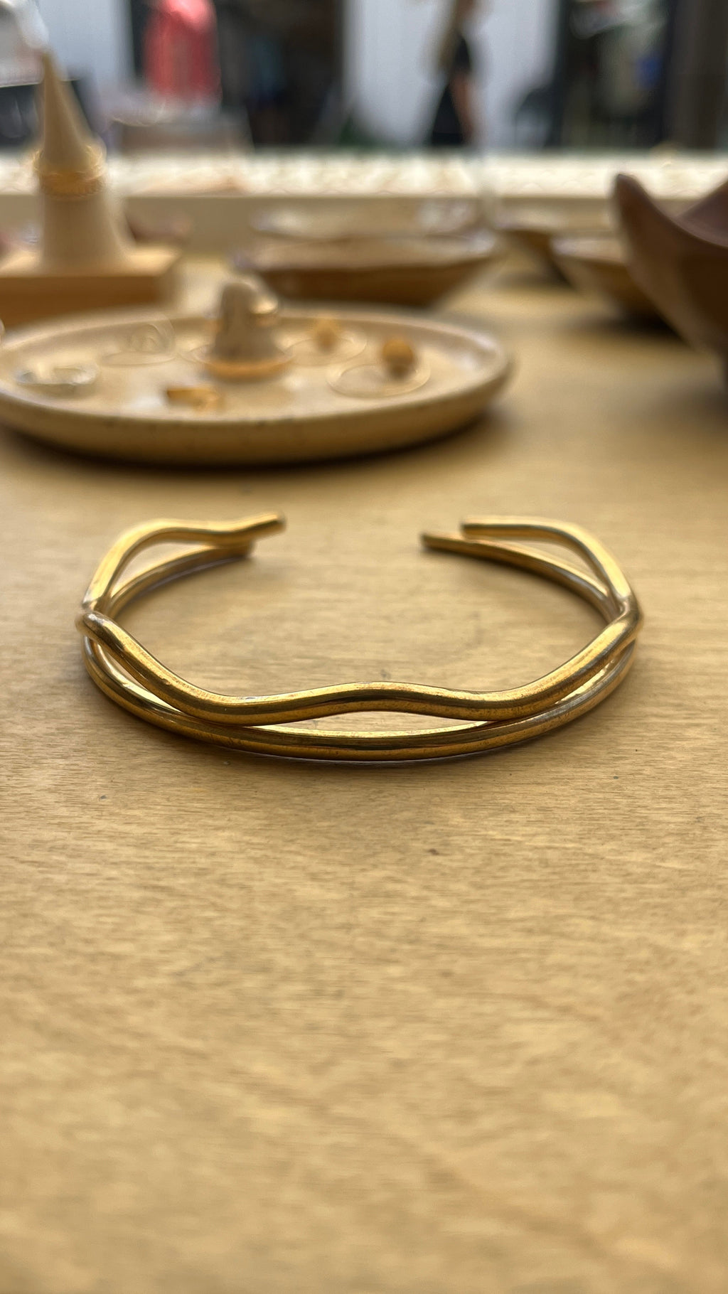BRASS CUFF BRACELET