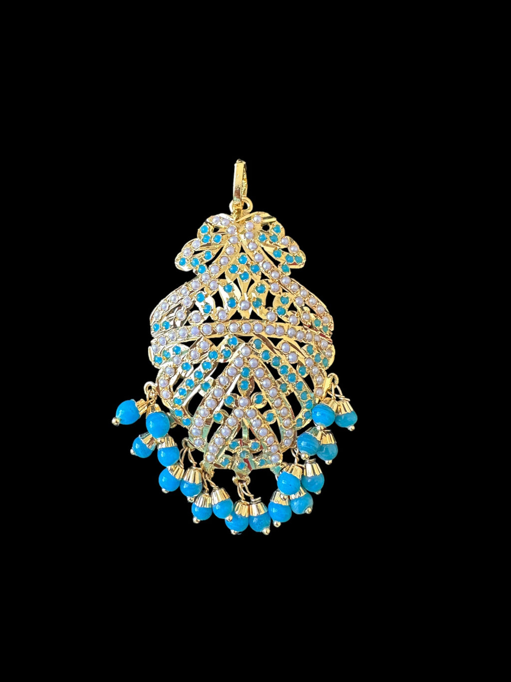 PS307 Shahreen turquoise  pendant set ( READY TO SHIP )