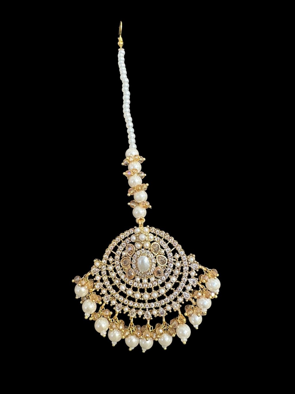 BR494 Marzia bridal set in pearls ( SHIPS IN 3 WEEKS )