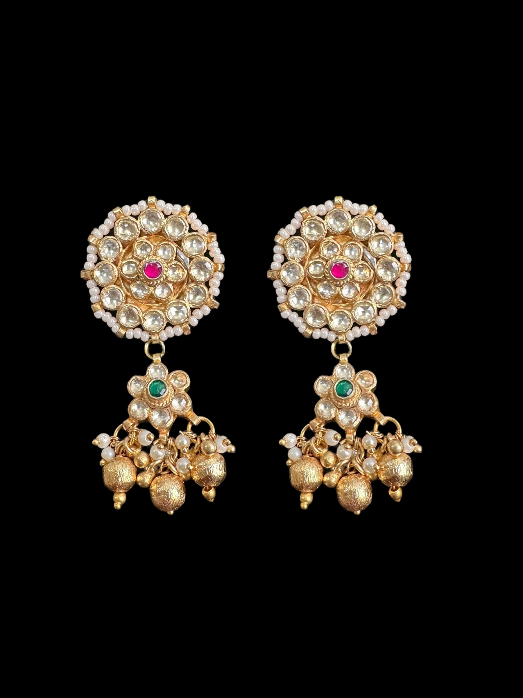 PS337 pachi kundan pendant set ( READY TO SHIP)