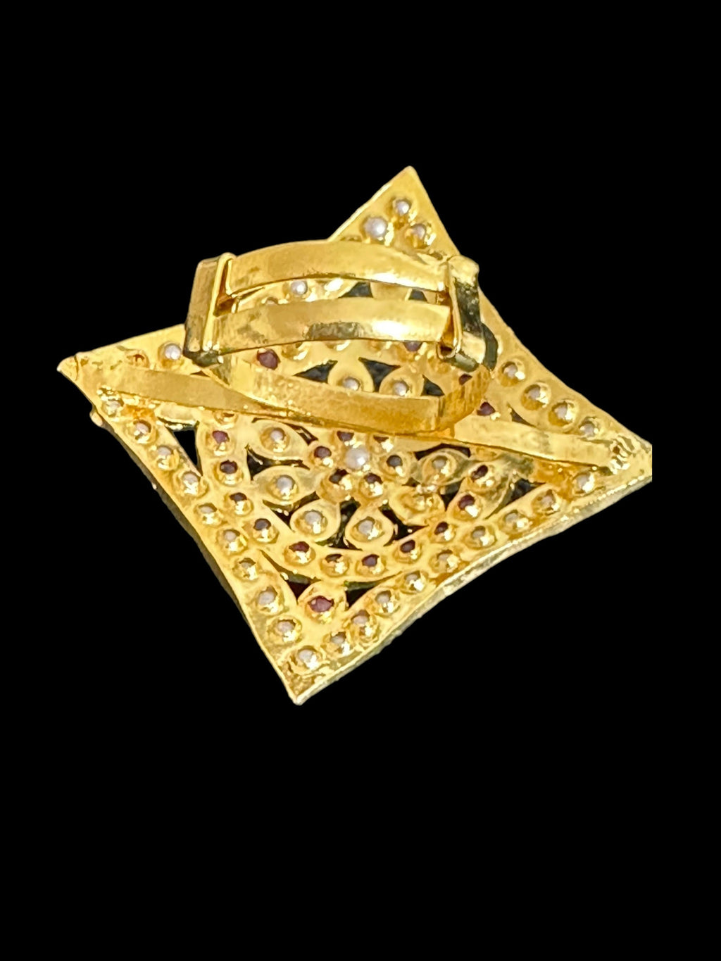 DJR86 Jadau ring -  pearl    ( READY TO SHIP )