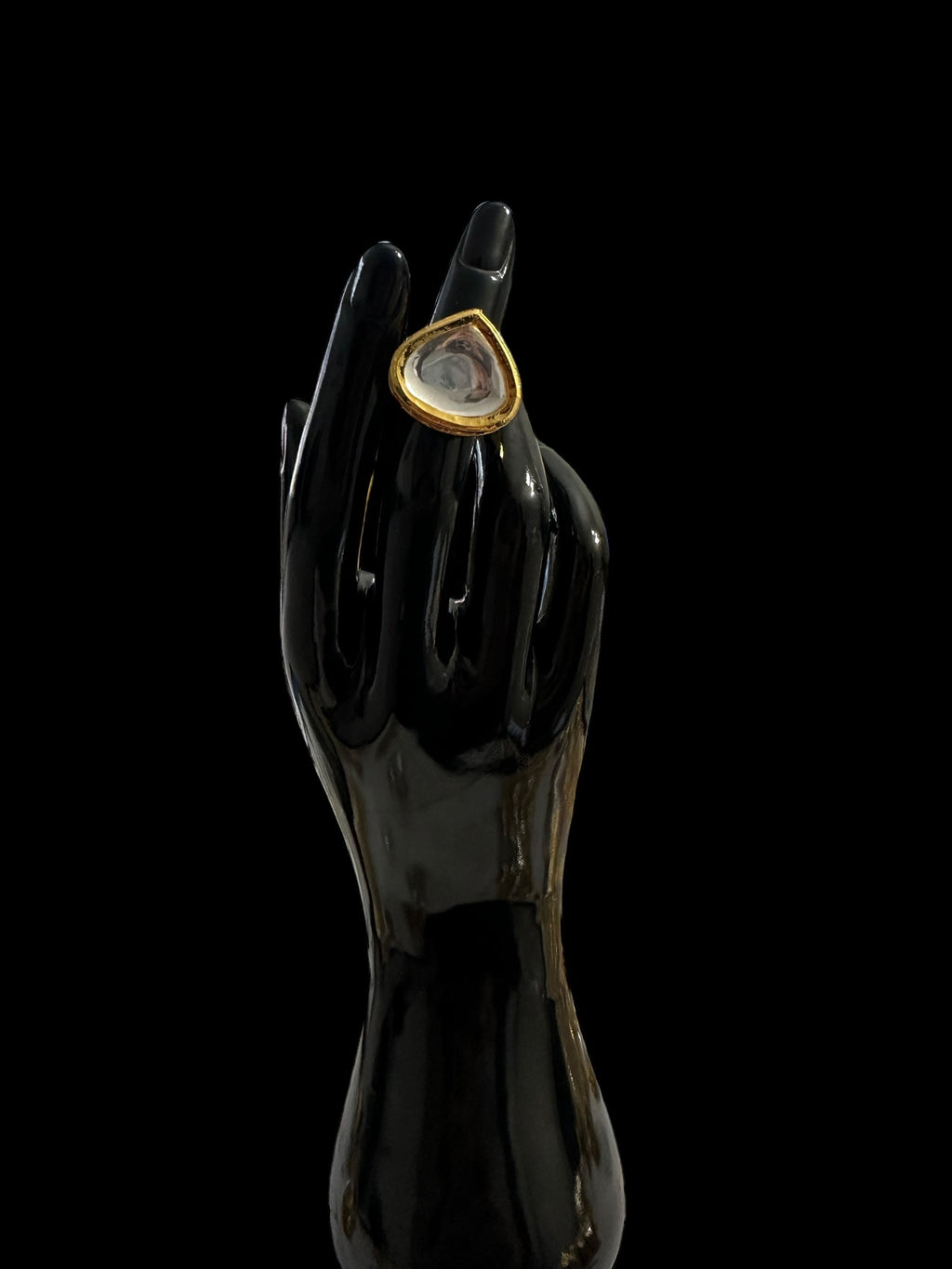 DJR20 Kundan statement ring ( READY TO SHIP)