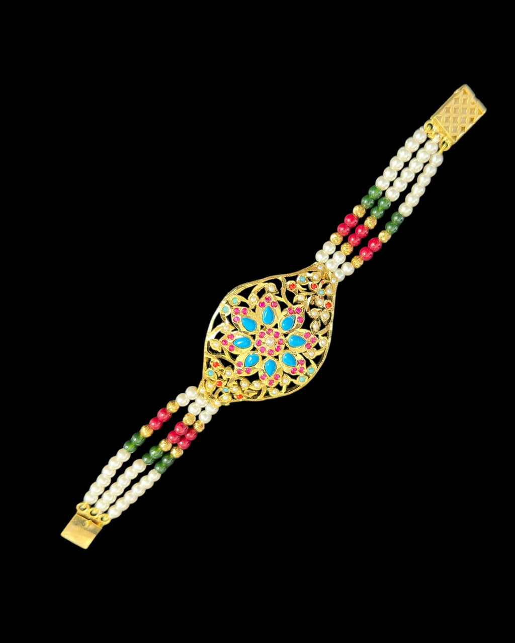 Jadau bracelet - multicolor   ( READY TO SHIP )