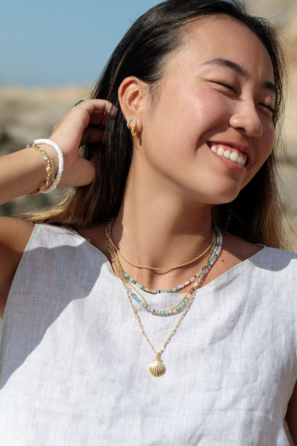 Everyday Dainty Gold Rope Chain Necklace - Lihau