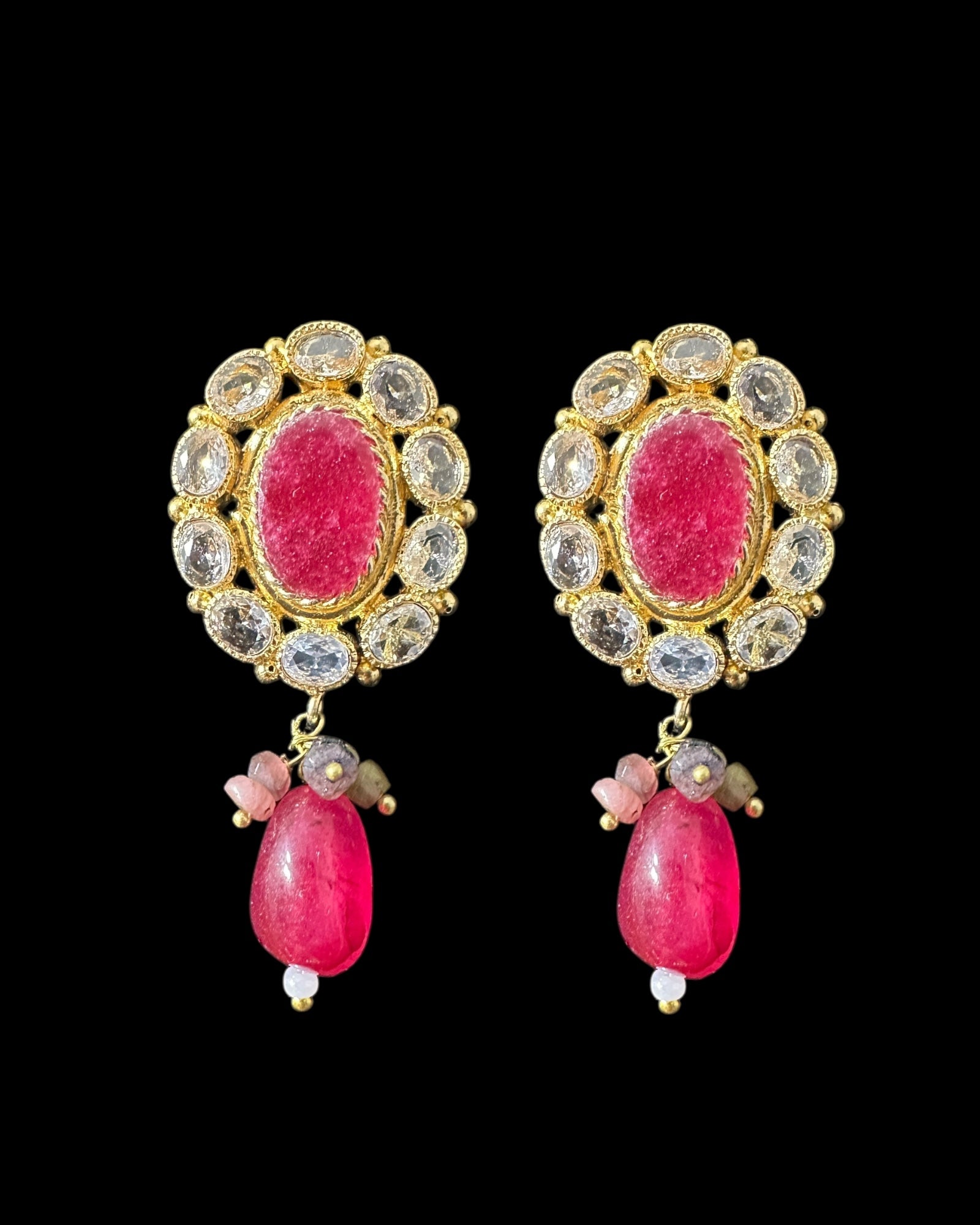 DLN128 Adaya multicolor natural  beads necklace ( READY TO SHIP )