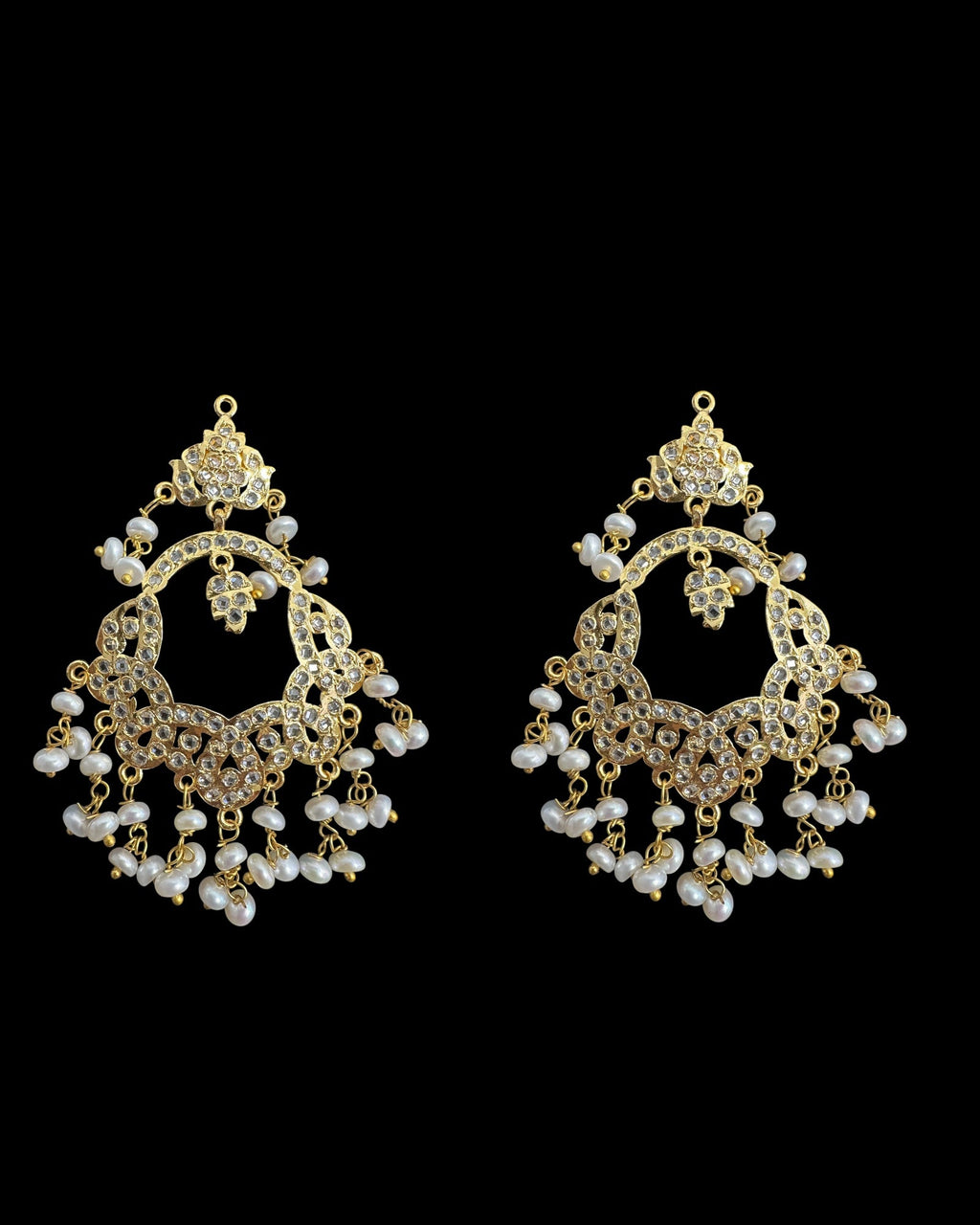 C541 Nishat fresh water pearl choker with earrings ( READY TO SHIP )