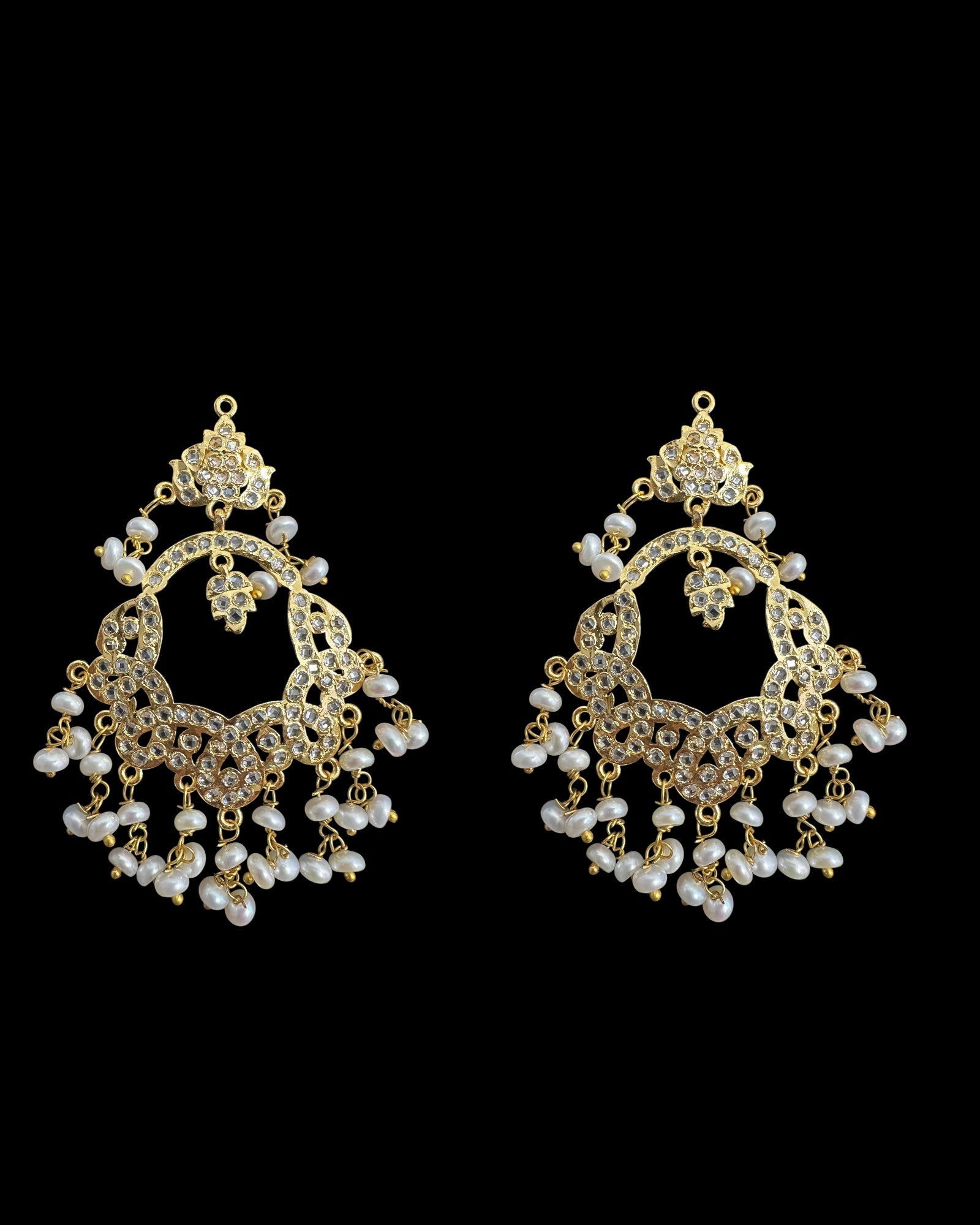 C541 Nishat fresh water pearl choker with earrings ( READY TO SHIP )