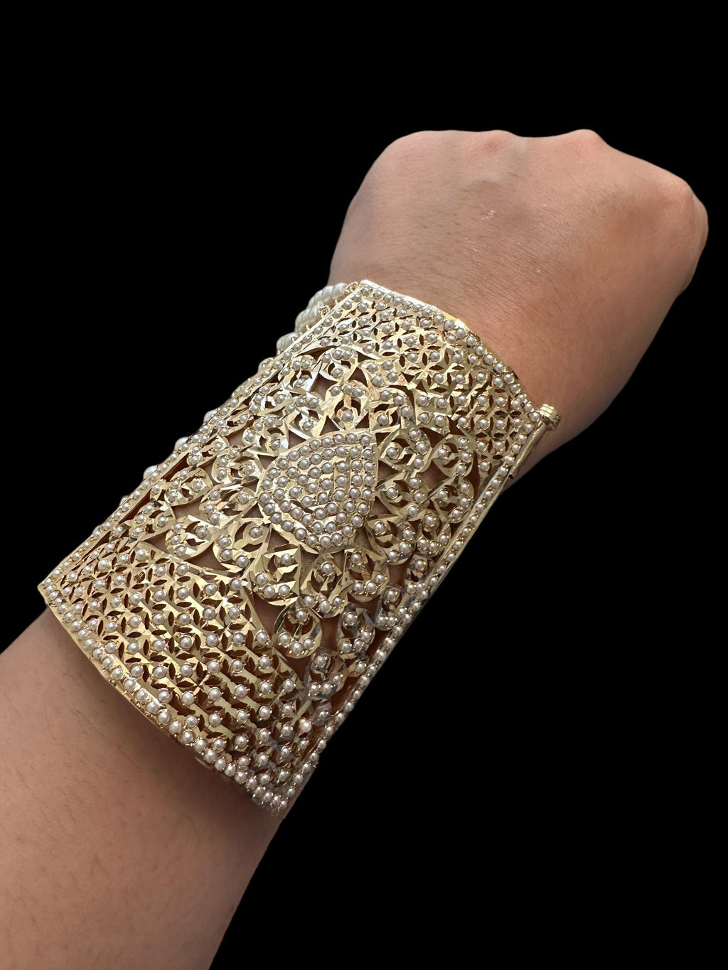 Jadau bahi / bracelet ( READY TO SHIP )