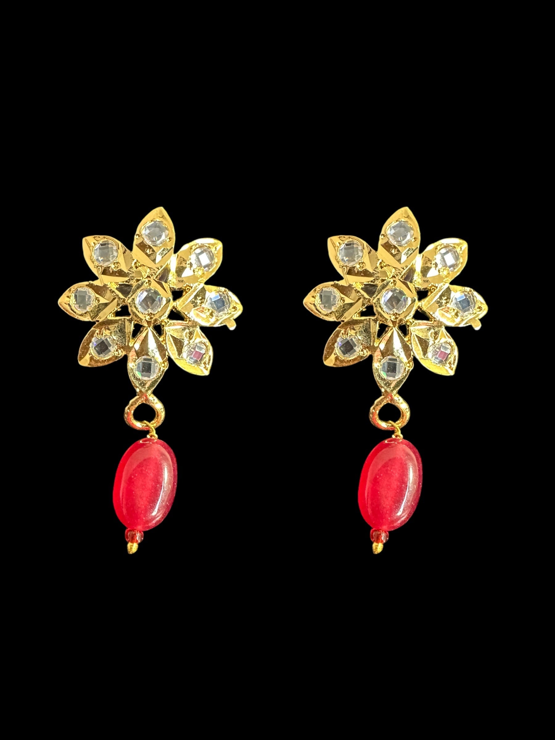 PS496 flower pendant set with top styled earrings ( READY TO SHIP )