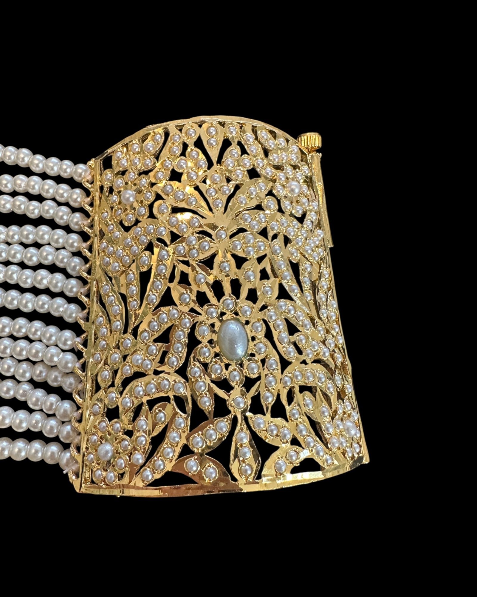 B302  Jadau bahi / bracelet ( READY TO SHIP )