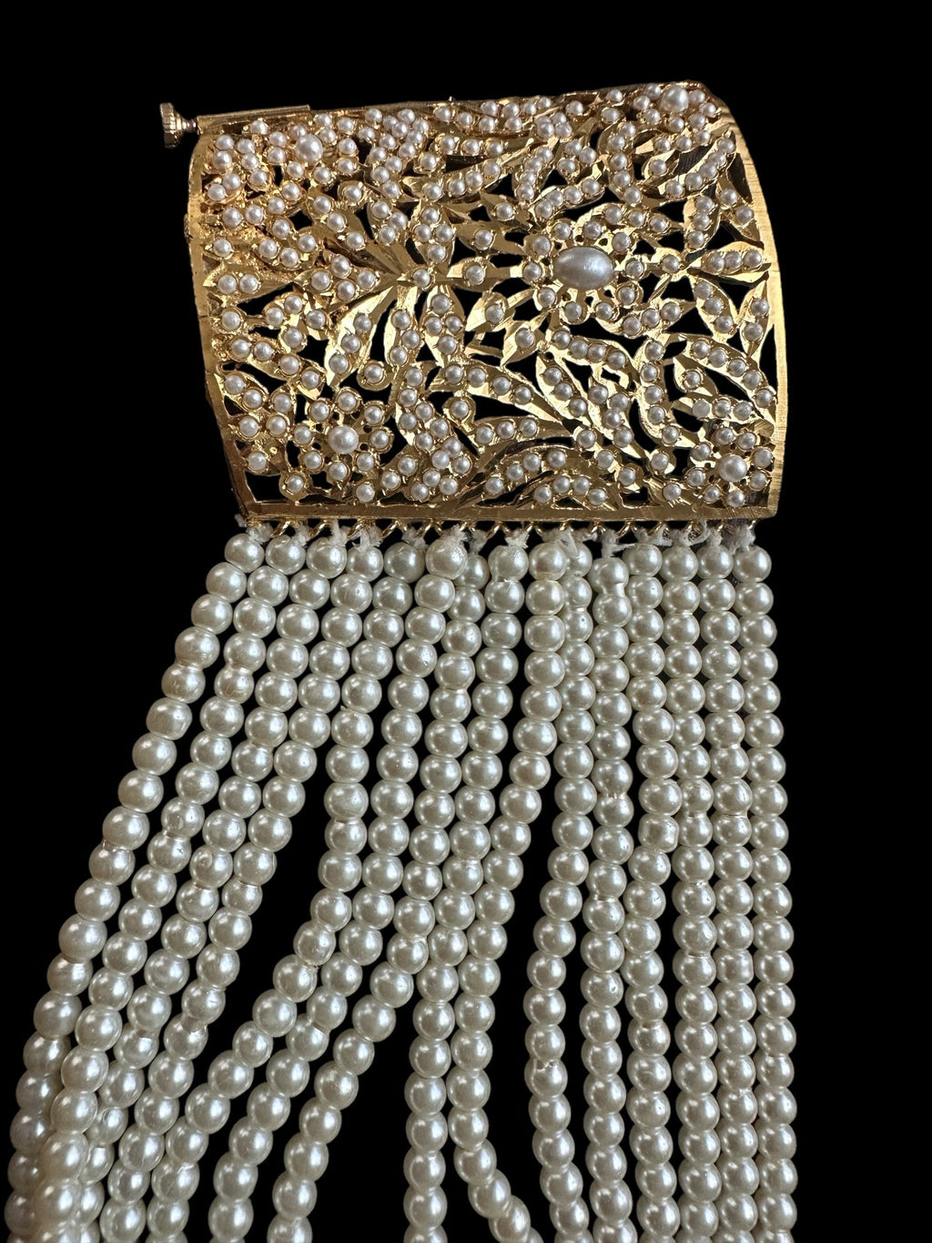 B302  Jadau bahi / bracelet ( READY TO SHIP )