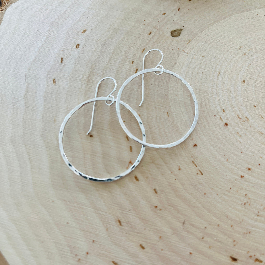 SKINNY SMALL BEACH HOOPS