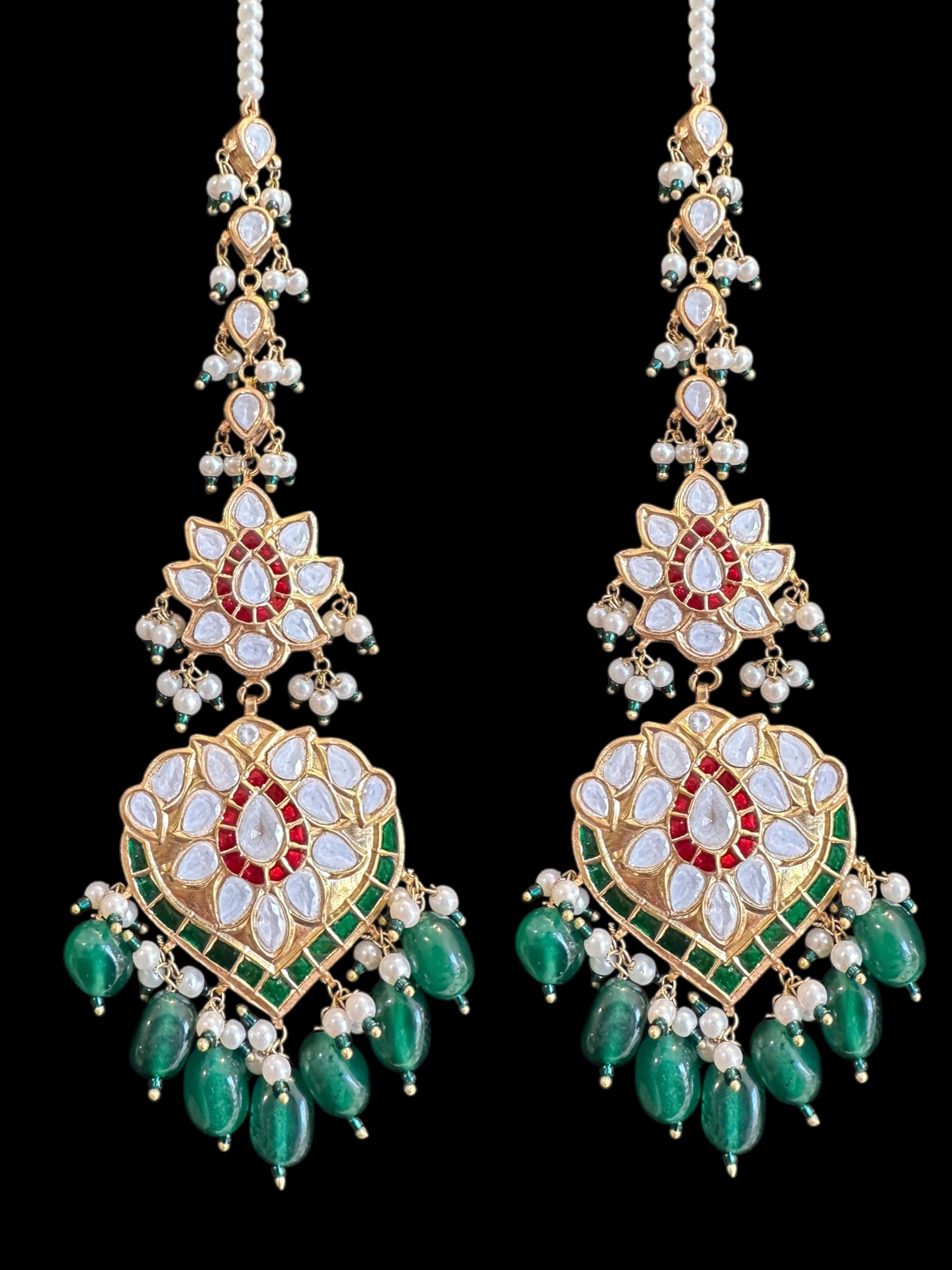 BR466 Subah high quality meena bridal set ( READY TO SHIP )