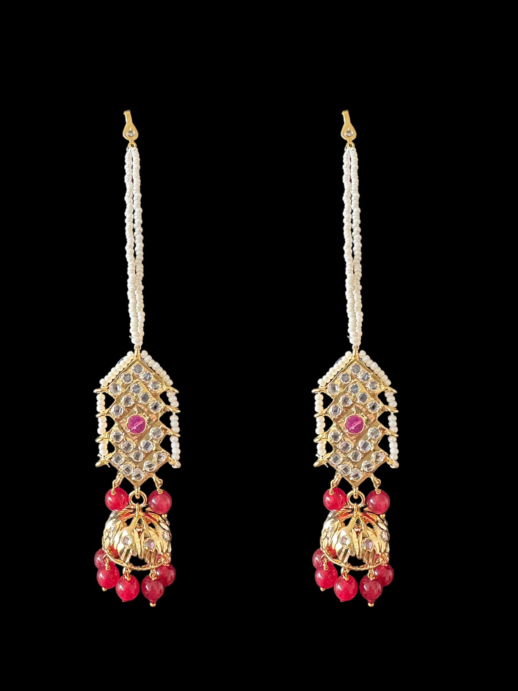 C308  Mahira v style choker with earrings( READY TO SHIP )