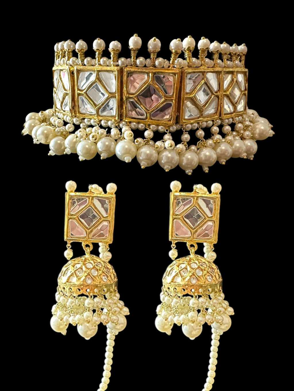 BR481 kundan bridal set ( READY TO SHIP )