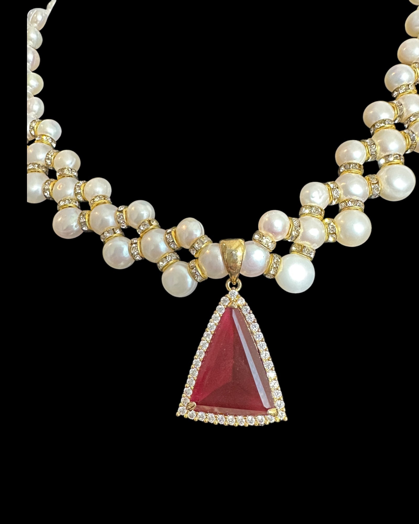 DNS183 Fresh water pearl necklace ( READY TO SHIP )