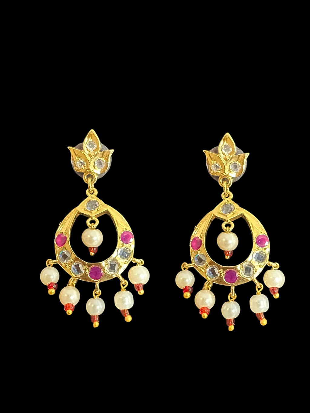PS501 Nida pendant set - Ruby ( READY TO SHIP )