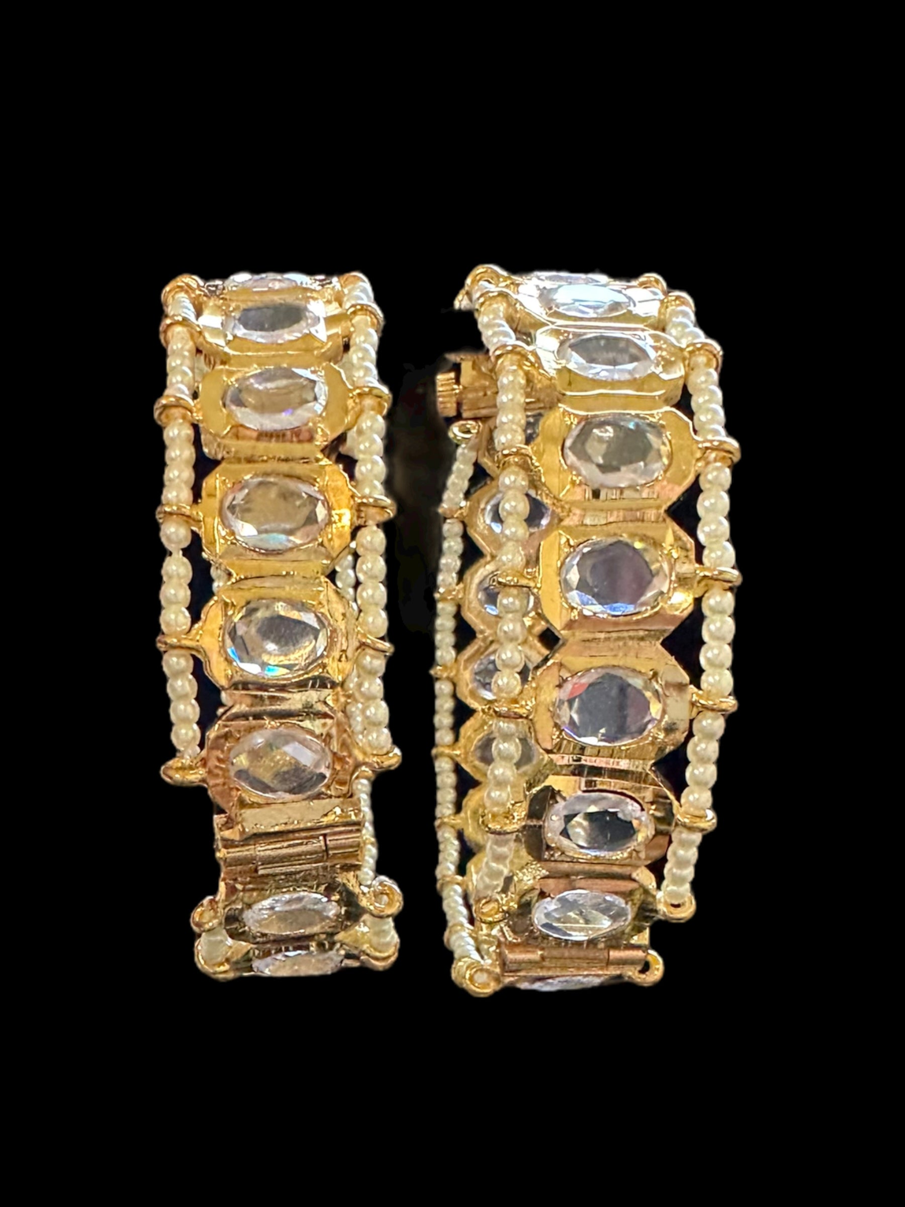 B155 Hyderabadi gold plated bangles ( READY TO SHIP )