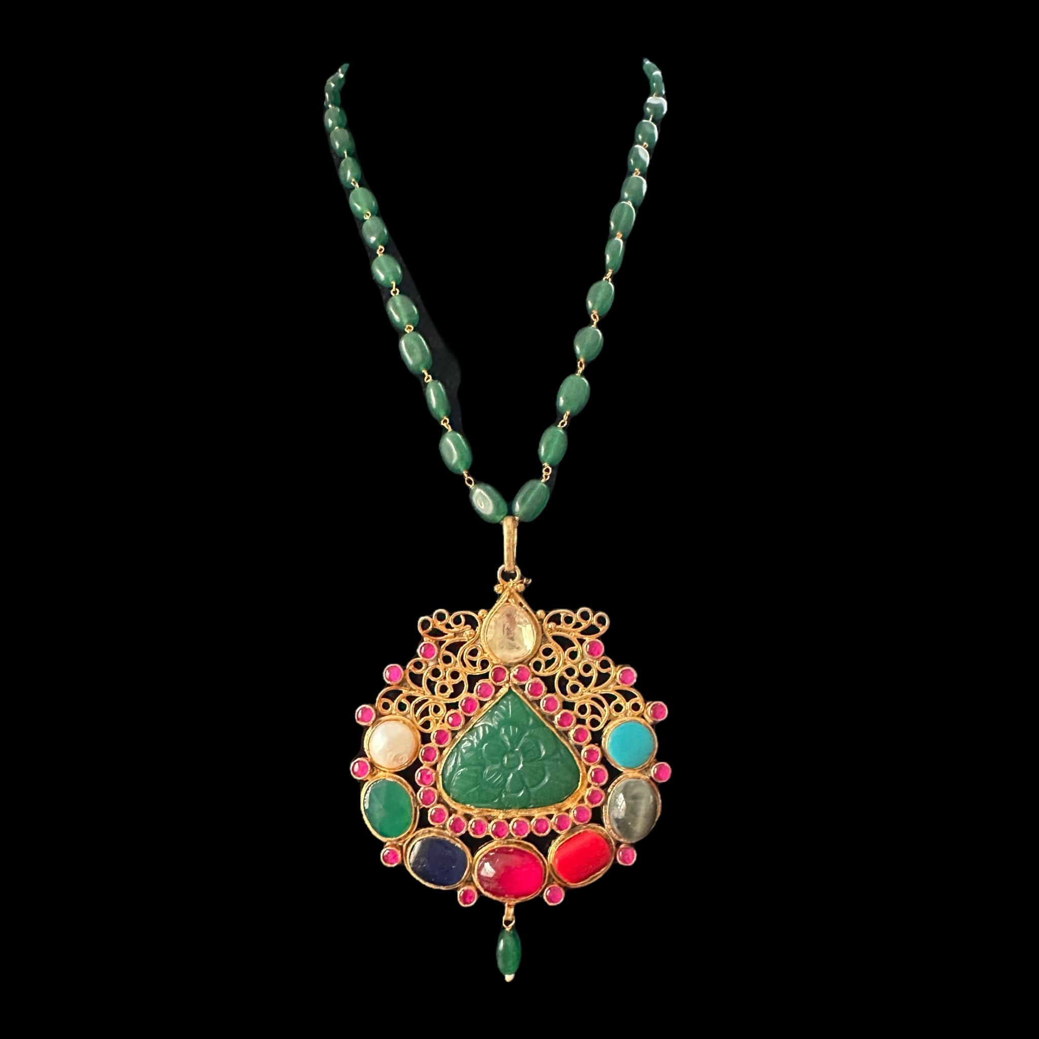 PS332 Swetha pendant set ( READY TO SHIP )