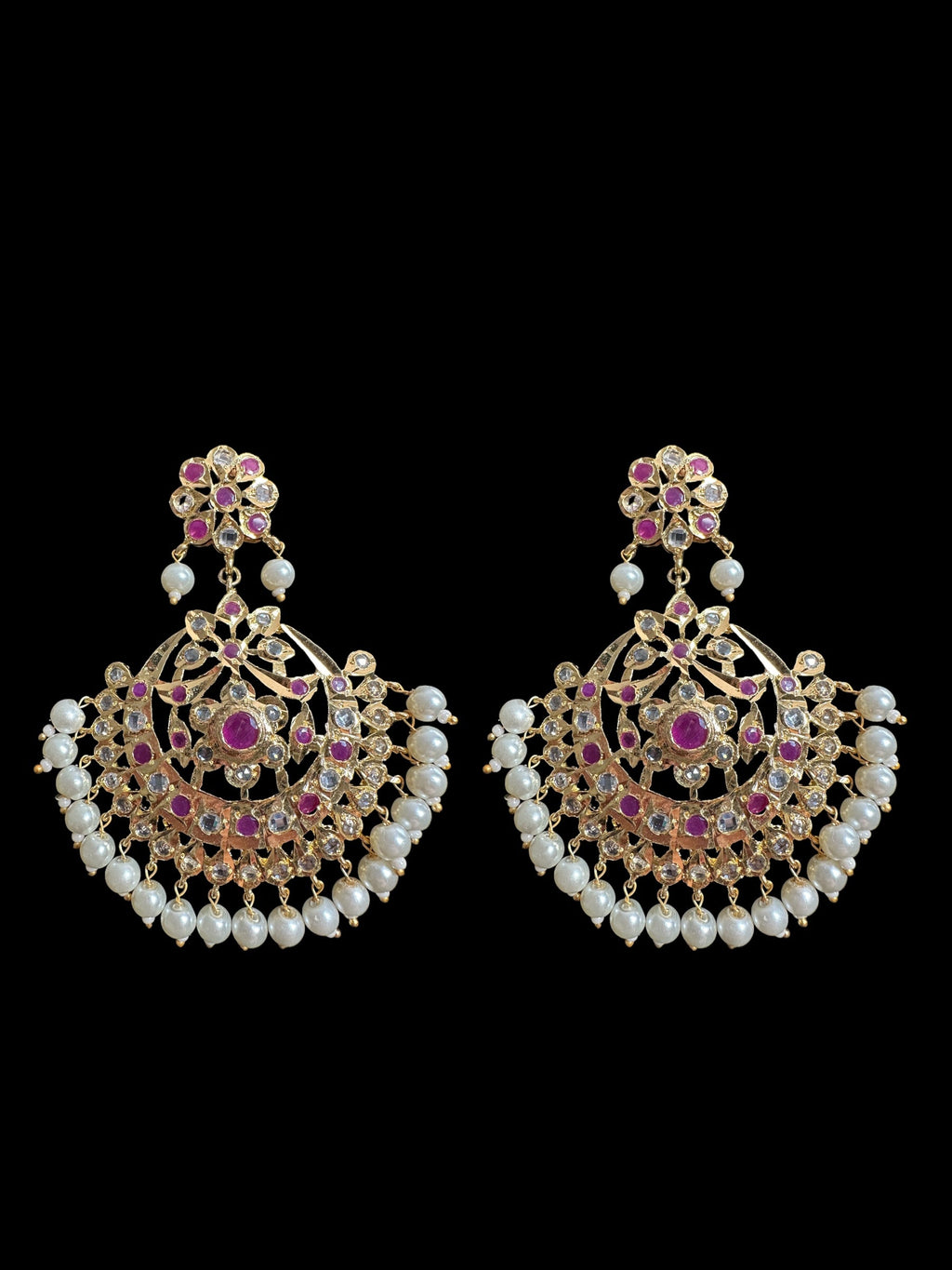 PS339 Nihar pendant set ( rubies ) (READY TO SHIP)