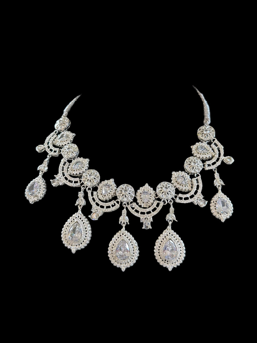 BR306 Sabina Cz bridal set (SHIPS IN 4 WEEKS )