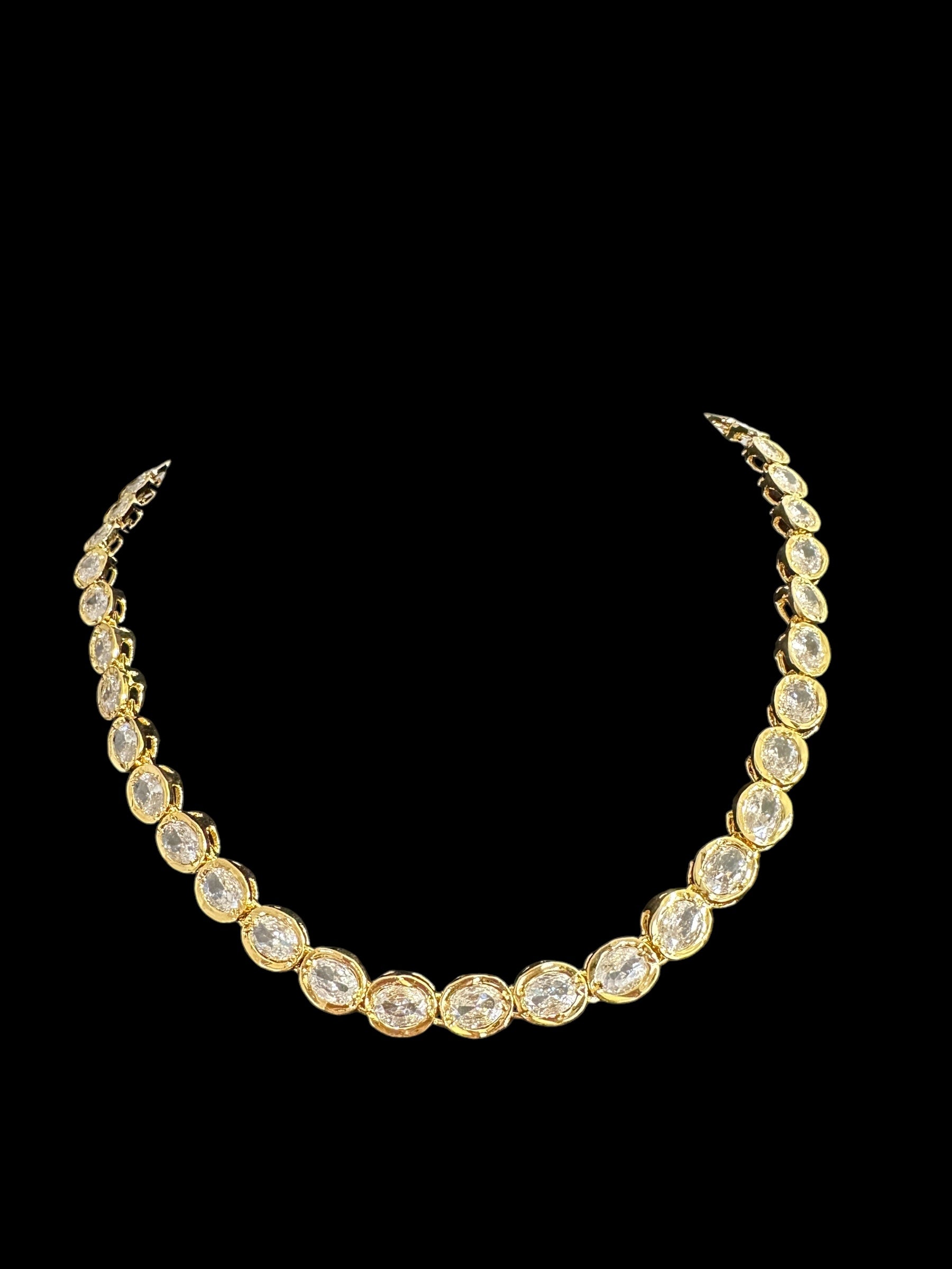 DNS24 Bhanu polki necklace  ( SHIPS IN 4 WEEKS )