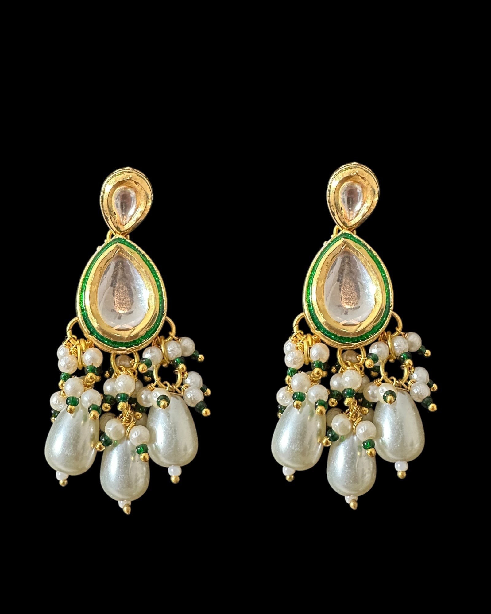 PS551 High quality kundan and pearl pendant set ( READY TO SHIP )