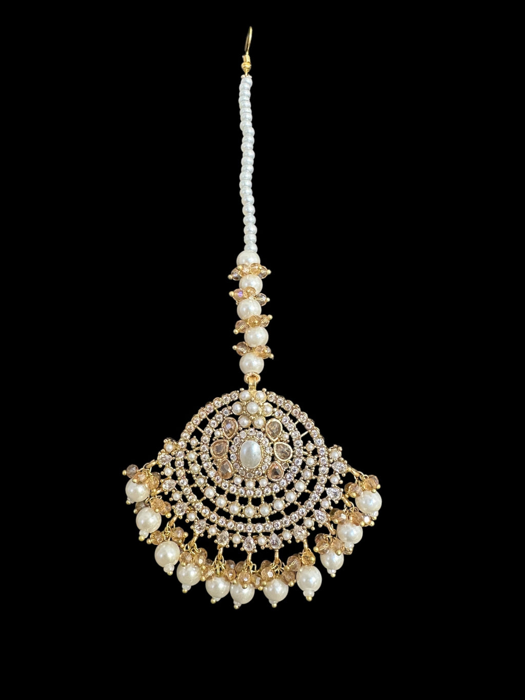 BR494 Marzia bridal set in pearls ( SHIPS IN 3 WEEKS )