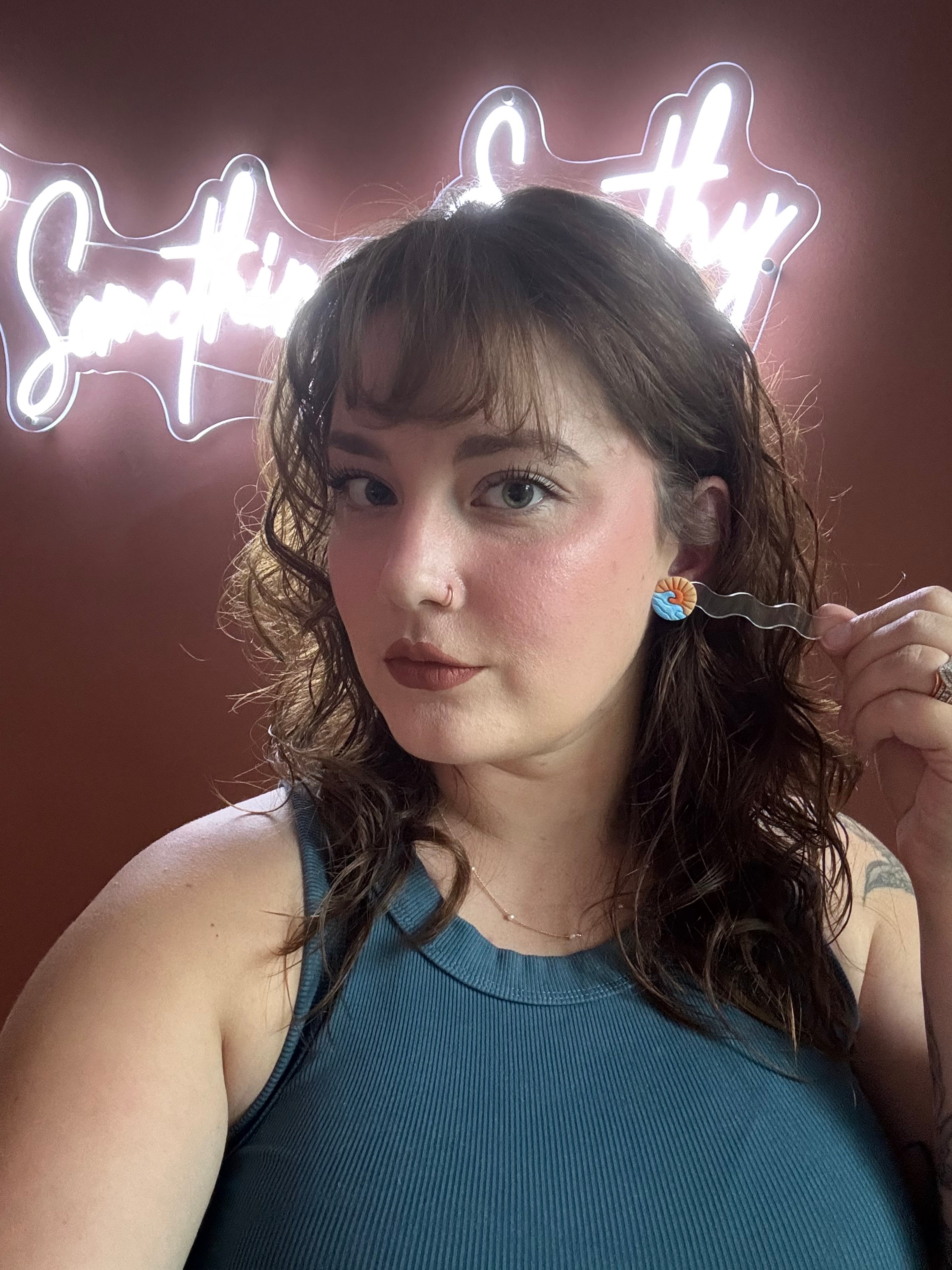 Seaside Sunset Studs