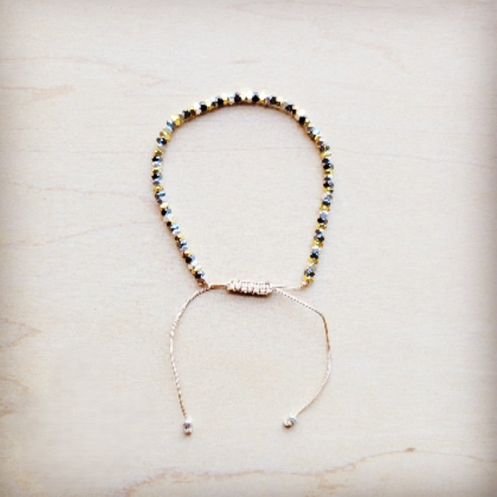 **Stackable Woven Beaded Bracelet in Multi 809x