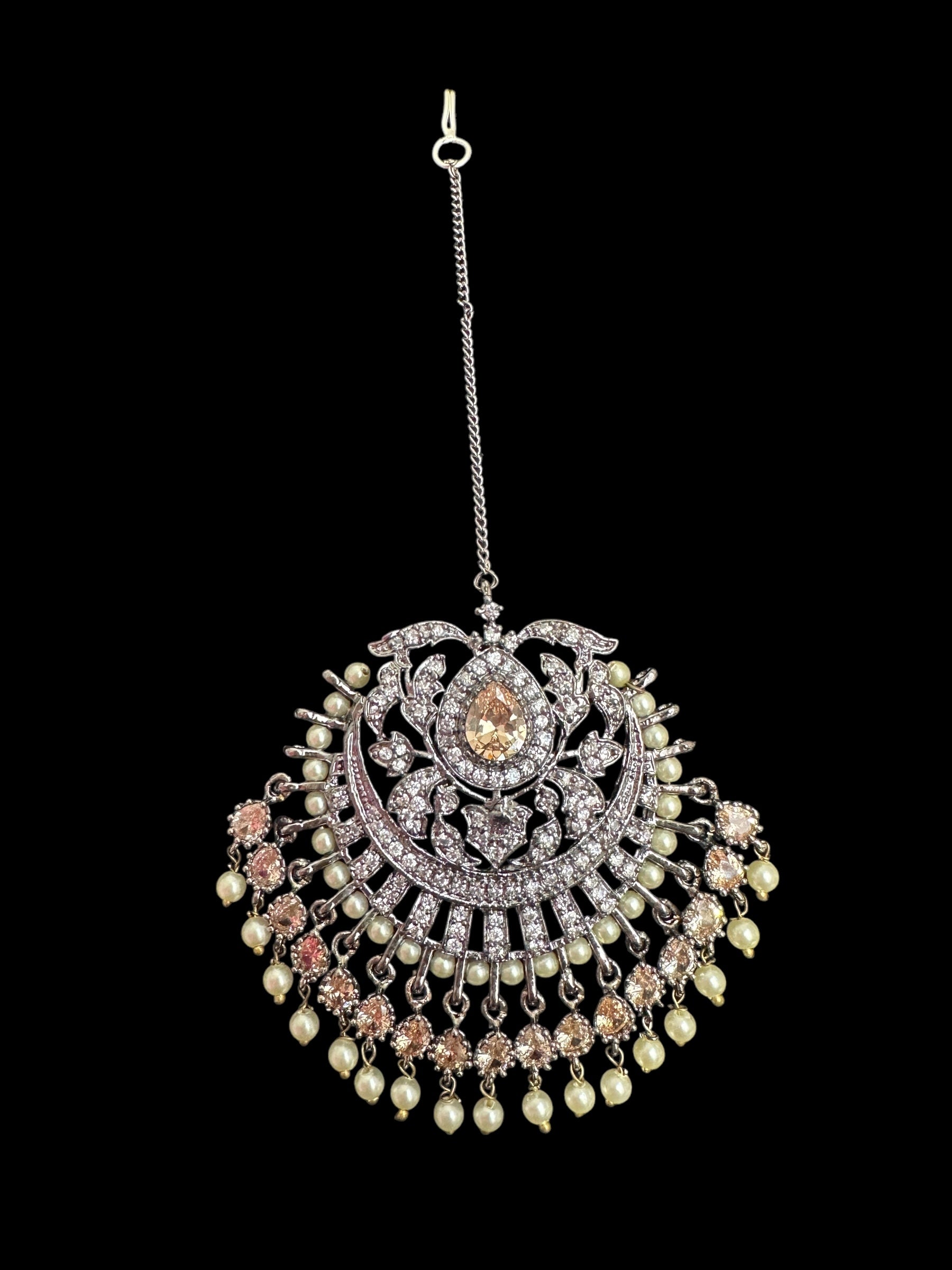 Victorian earrings tika - golden  ( READY TO SHIP )