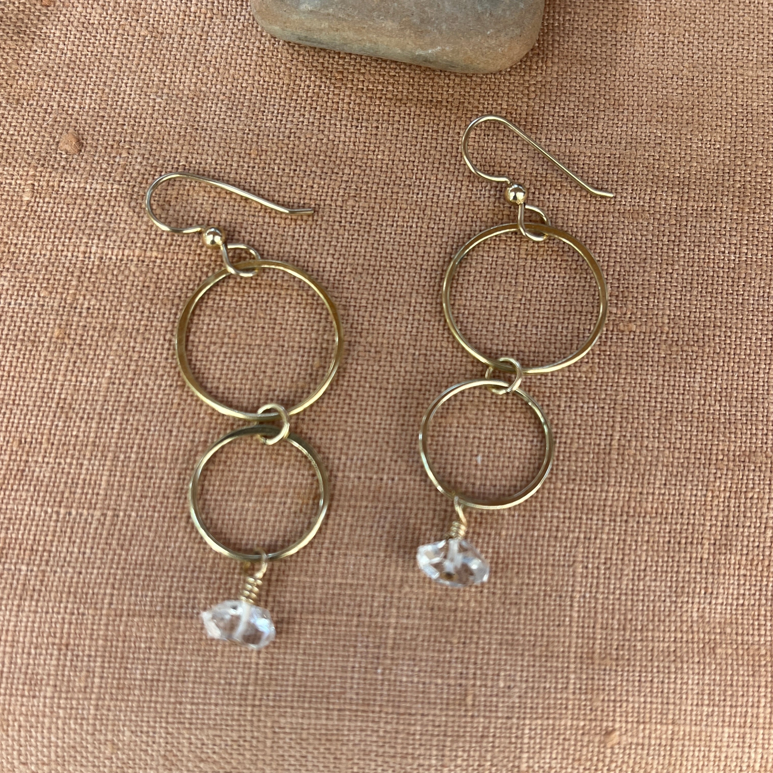 HERKIMER DIAMOND EARRINGS