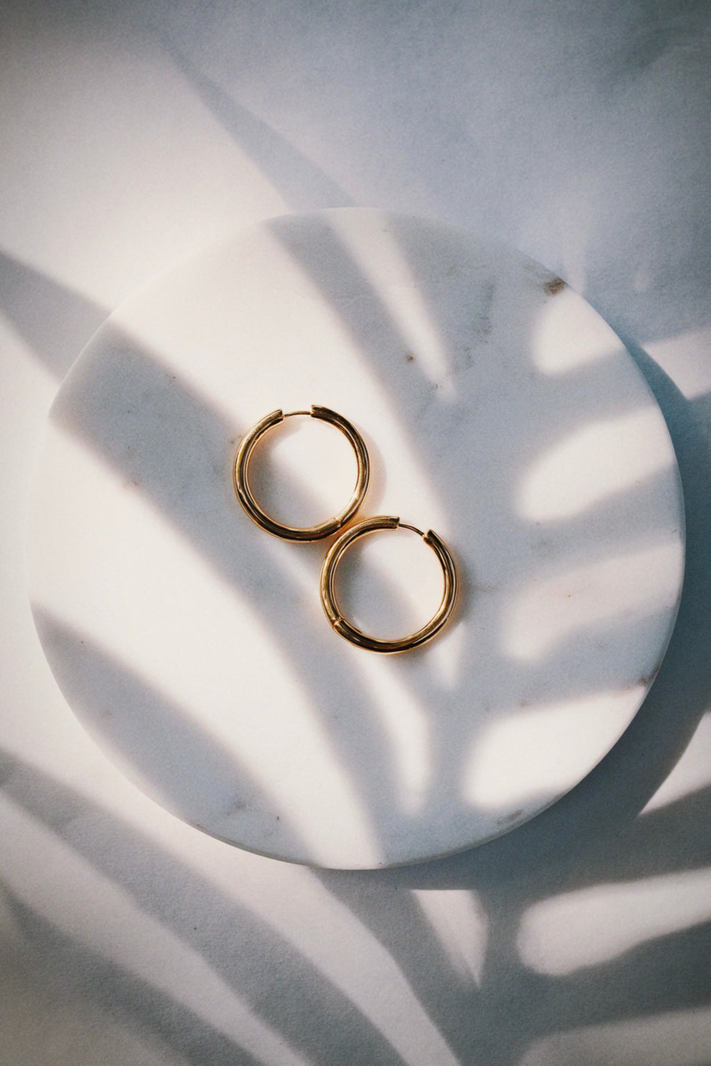 Perfect Large Gold Huggie Hoop Earrings