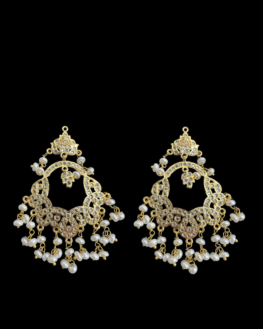 C541 Nishat fresh water pearl choker with earrings ( READY TO SHIP )