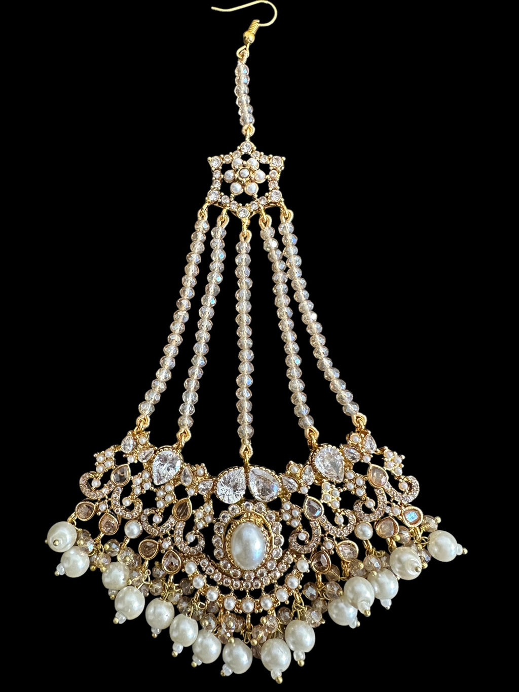 BR494 Marzia bridal set in pearls ( SHIPS IN 3 WEEKS )