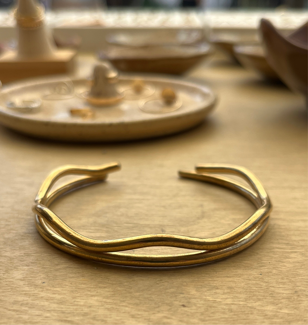 BRASS CUFF BRACELET
