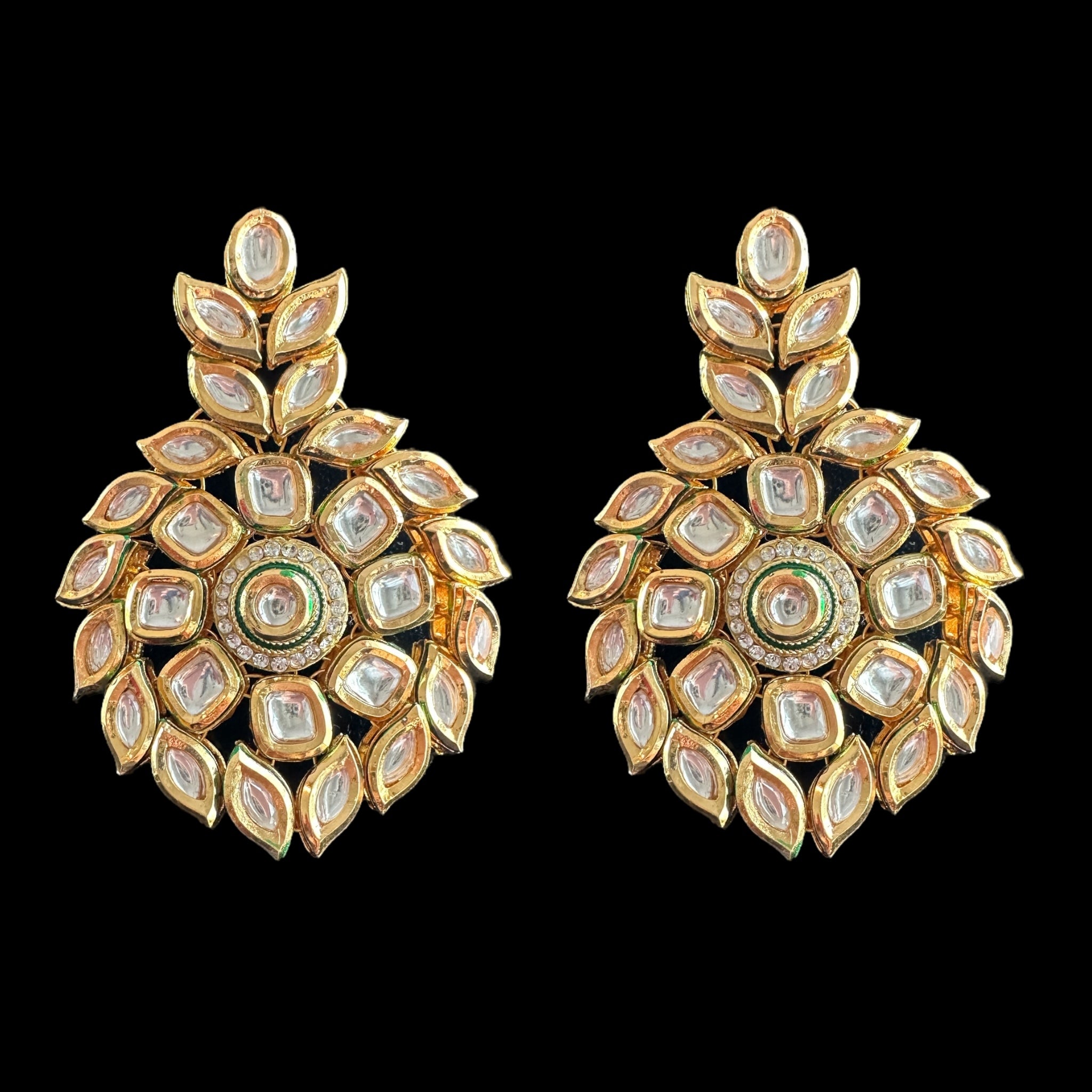 DLN79 Reeba long necklace with earrings ( SHIPS IN 3 WEEKS )